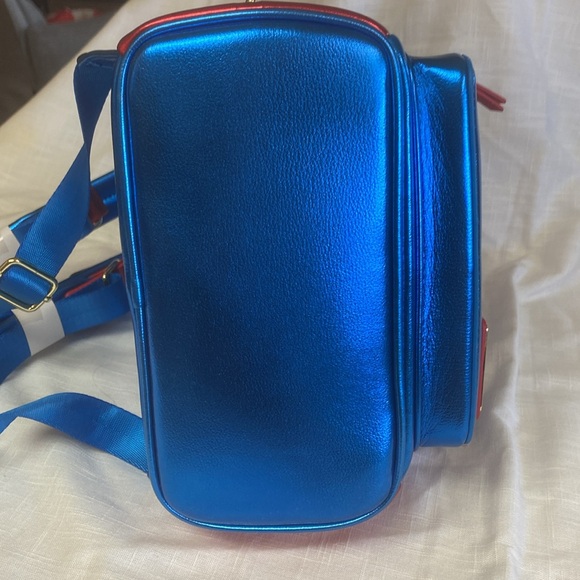 Loungefly Captain Marvel small backpack. New with tags - Picture 3 of 8